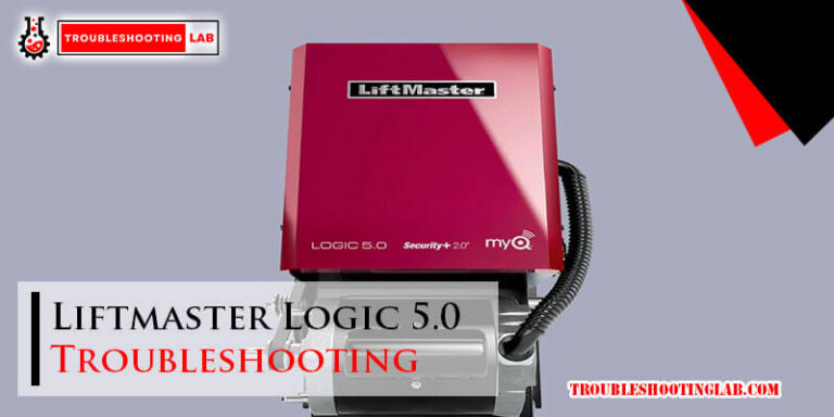 Liftmaster Logic 5.0 Troubleshooting-Fi