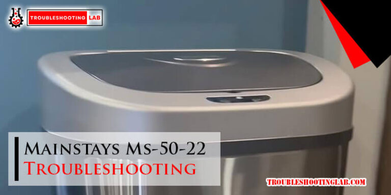 Mainstays Ms-50-22 Troubleshooting-Fi