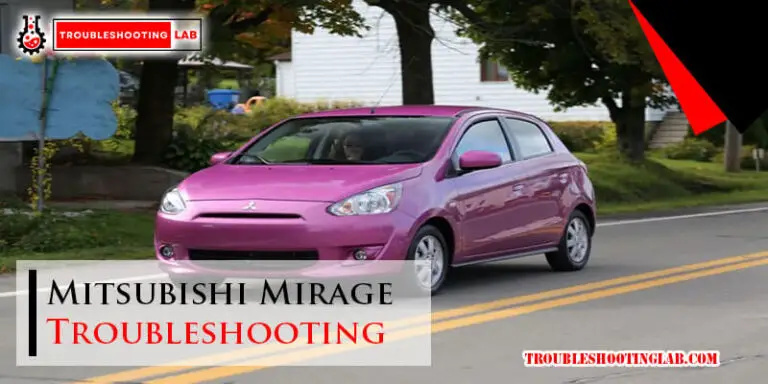 Mitsubishi Mirage Troubleshooting-Fi