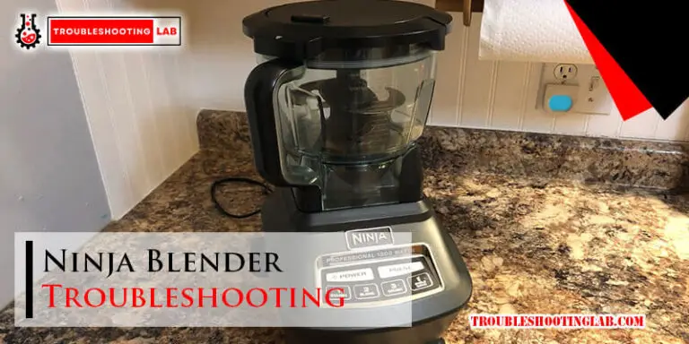 Ninja Blender Troubleshooting-Fi