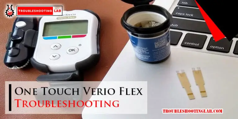 One Touch Verio Flex Troubleshooting-Fi