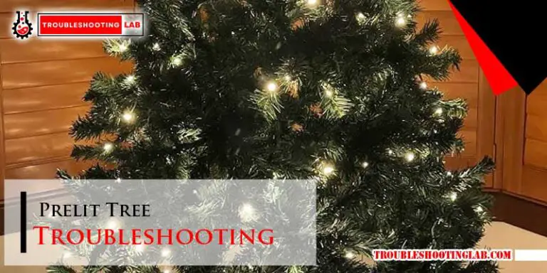 Prelit Tree Troubleshooting