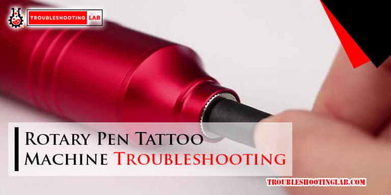 Rotary Pen Tattoo Machine Troubleshooting-Fi