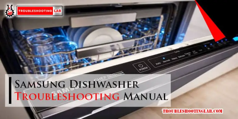 Samsung Dishwasher Troubleshooting Manual-Fi