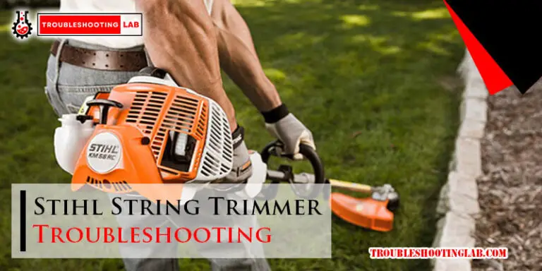 Stihl String Trimmer Troubleshooting-Fi