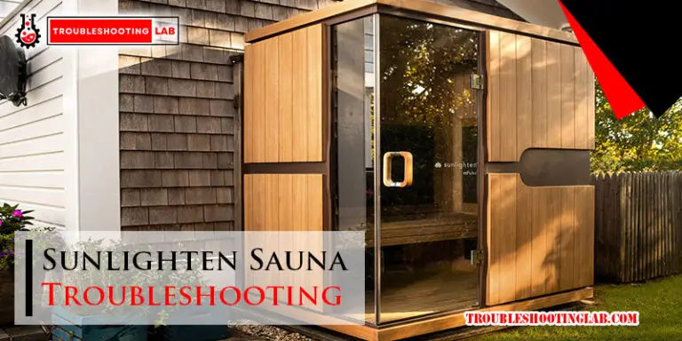 Sunlighten Sauna Troubleshooting-Fi