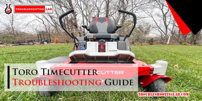 Toro Timecutter Troubleshooting Guide-Fi