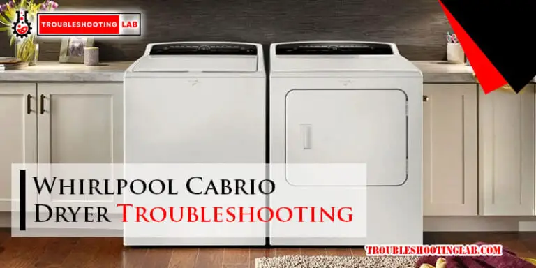 Whirlpool Cabrio Dryer Troubleshooting-Fi