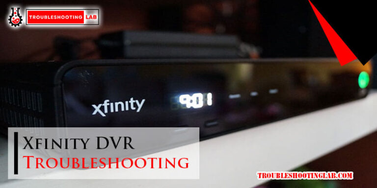 Xfinity DVR Troubleshooting-Fi