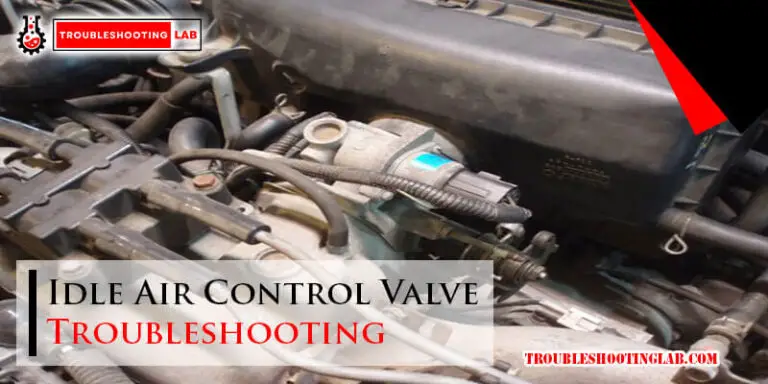 Idle Air Control Valve Troubleshooting-Fi