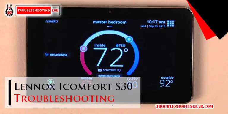 Lennox Icomfort S30 Troubleshooting-Fi