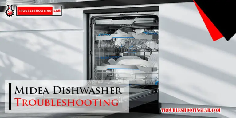 Midea Dishwasher Troubleshooting-Fi