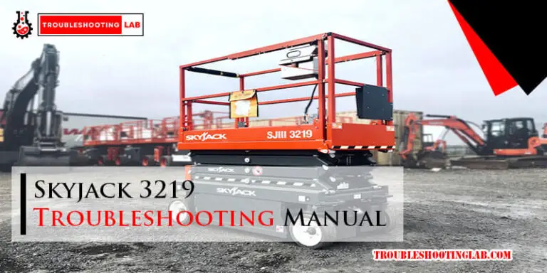 Skyjack 3219 Troubleshooting Manual-Fi