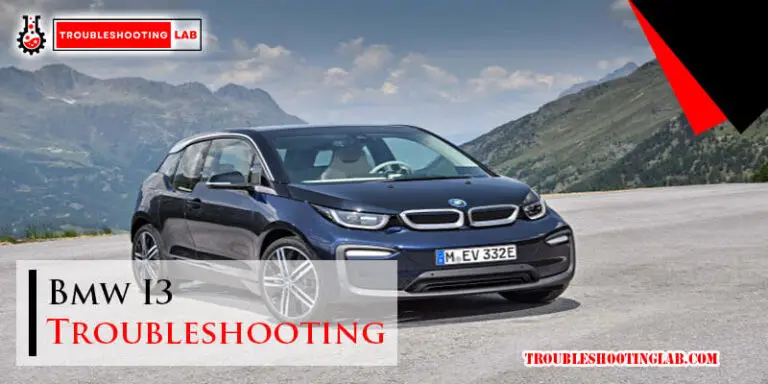 Bmw I3 Troubleshooting-Fi