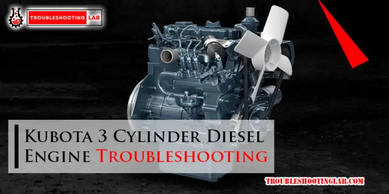 Kubota 3 Cylinder Diesel Engine Troubleshooting-Fi