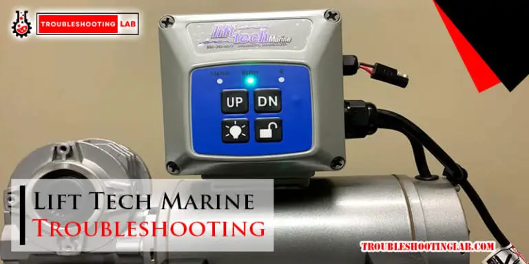 Lift Tech Marine Troubleshooting-Fi