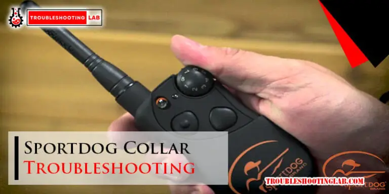 Sportdog Collar Troubleshooting-Fi