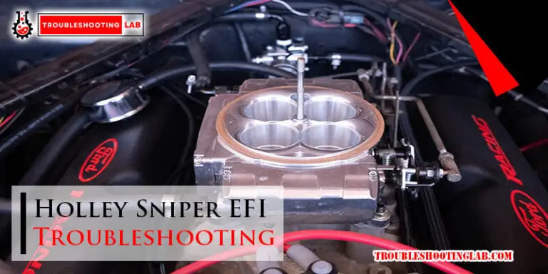 Holley Sniper EFI Troubleshooting-Fi