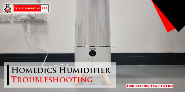 Homedics Humidifier Troubleshooting-Fi