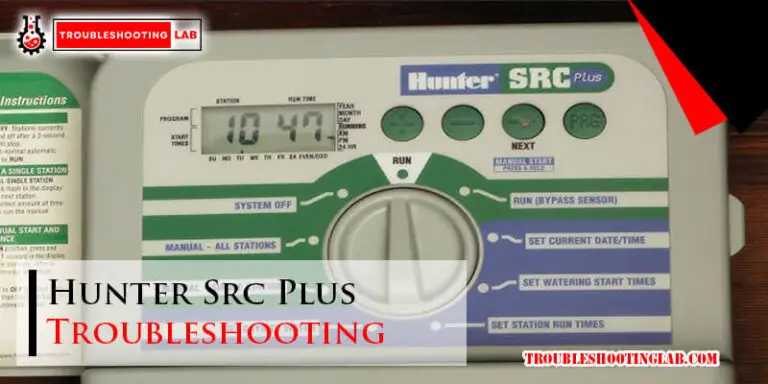 Hunter Src Plus Troubleshooting-Fi