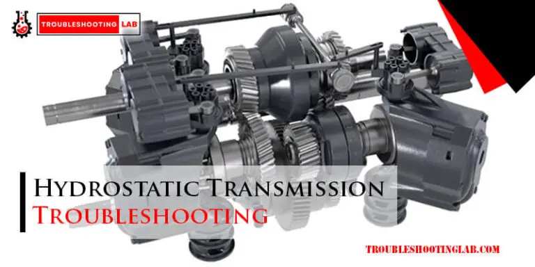 Hydrostatic Transmission Troubleshooting-Fi