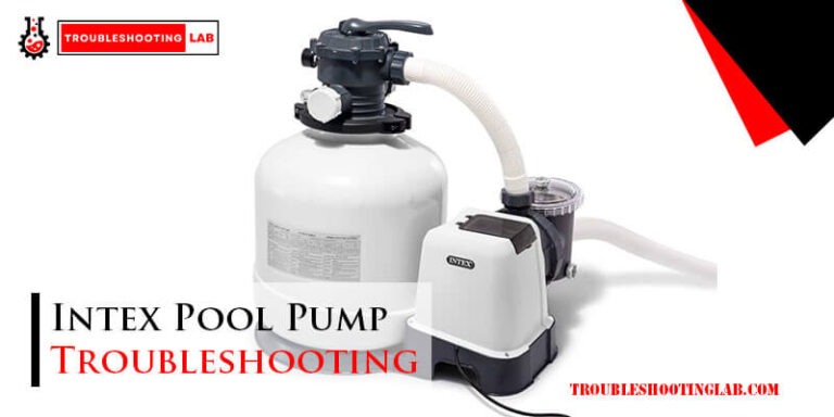 Intex Pool Pump Troubleshooting-Fi