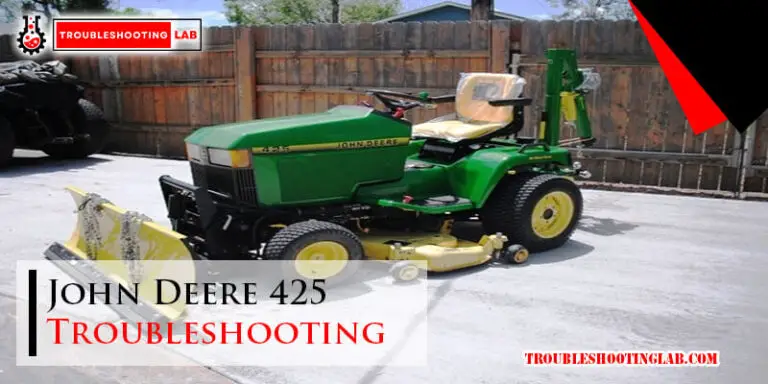 John Deere 425 Troubleshooting-Fi