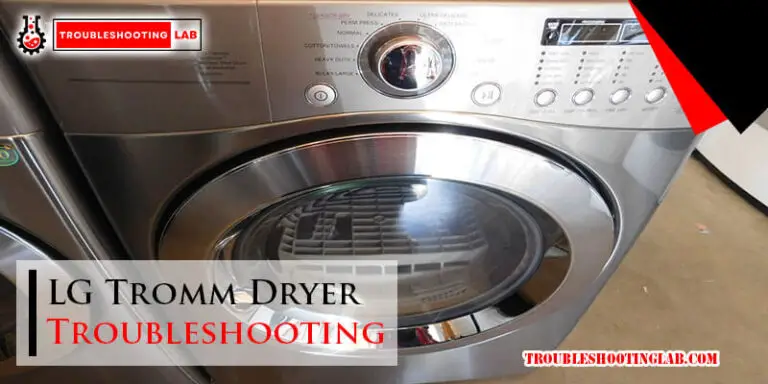 LG Tromm Dryer Troubleshooting-Fi