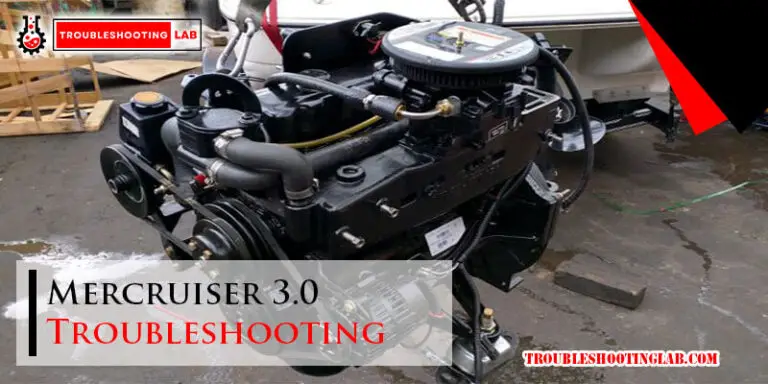 Mercruiser 3.0 Troubleshooting-Fi