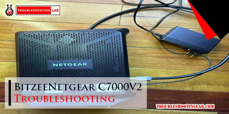 Netgear C7000V2 Troubleshooting-Fi