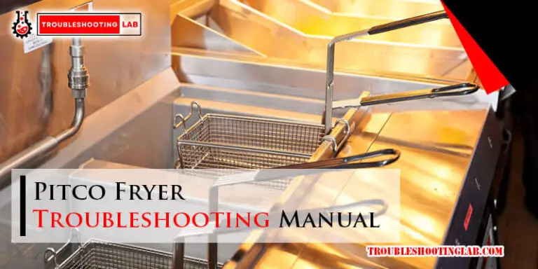 Pitco Fryer Troubleshooting Manual-Fi
