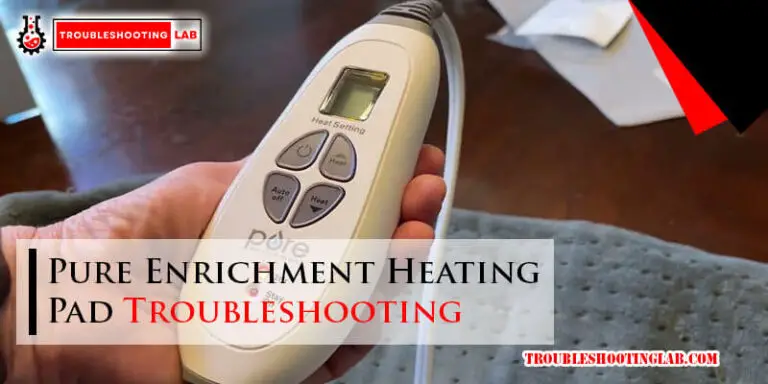 Pure Enrichment Heating Pad Troubleshooting-Fi