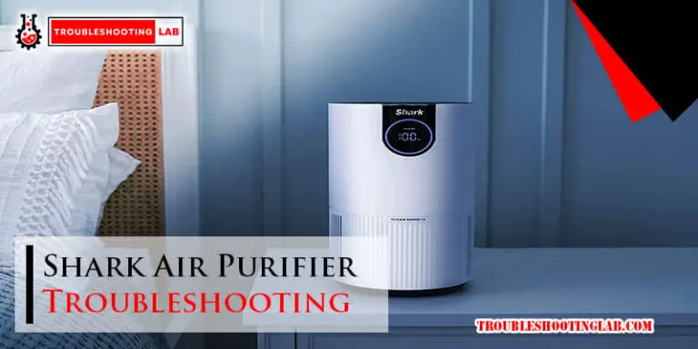 Shark Air Purifier Troubleshooting-Fi