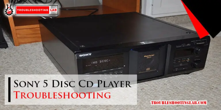Sony 5 Disc Cd Player Troubleshooting-Fi