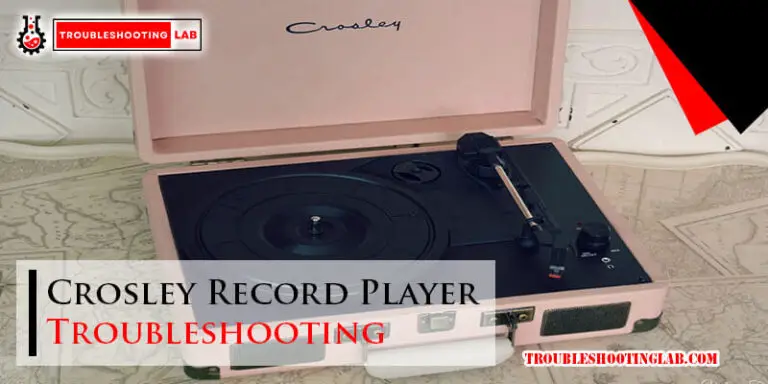 Crosley Record Player Troubleshooting-Fi