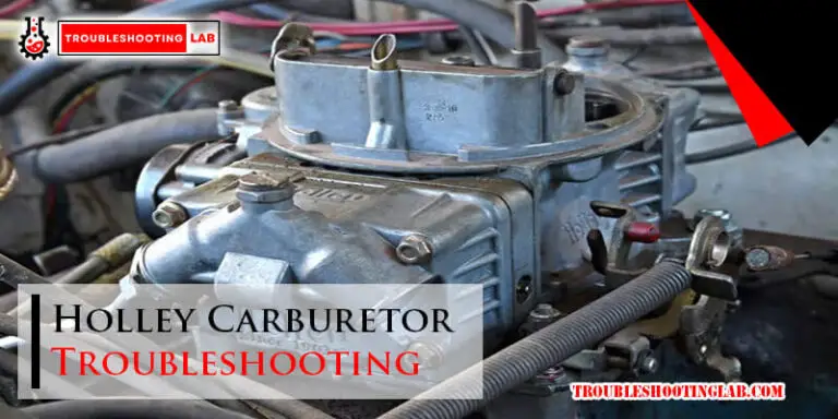 Holley Carburetor Troubleshooting-Fi