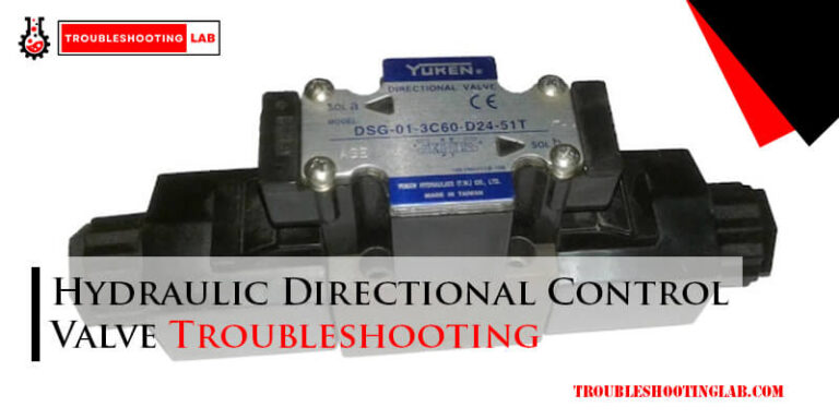 Hydraulic Directional Control Valve Troubleshooting-Fi