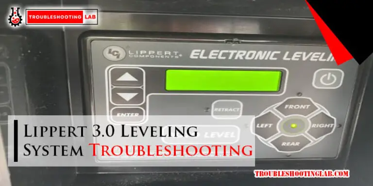 Lippert 3.0 Leveling System Troubleshooting-Fi