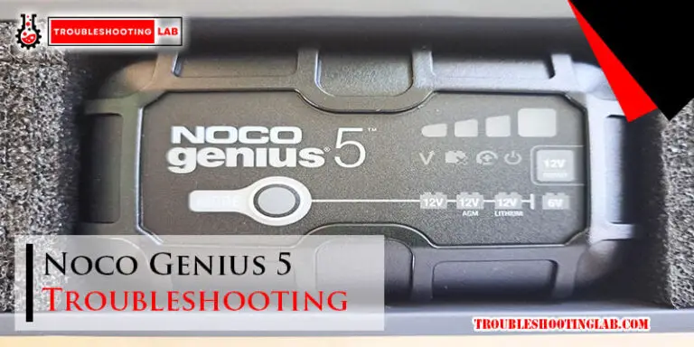 Noco Genius 5 Troubleshooting-Fi