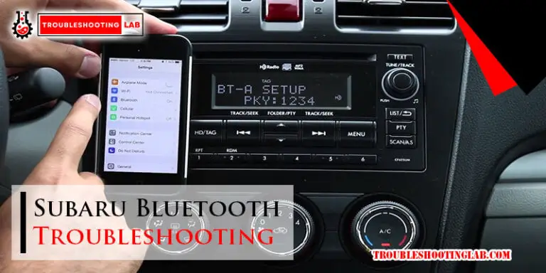 Subaru Bluetooth Troubleshooting-Fi