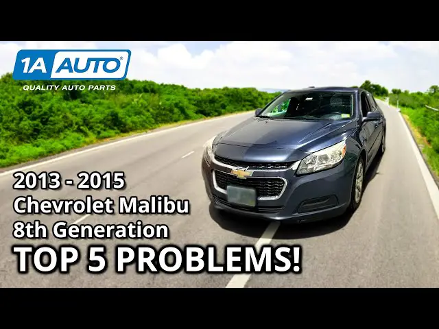 2013 Chevy Malibu Troubleshooting