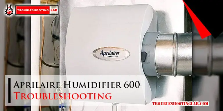 Aprilaire Humidifier 600 Troubleshooting-Fi