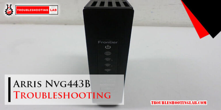 Arris Nvg443B Troubleshooting-Fi