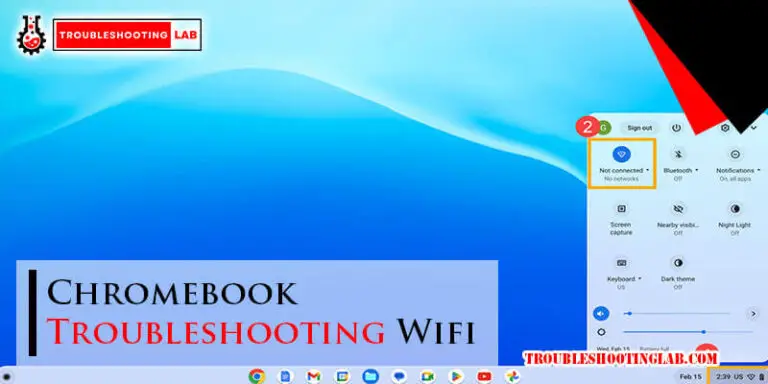 Chromebook Troubleshooting Wifi-Fi