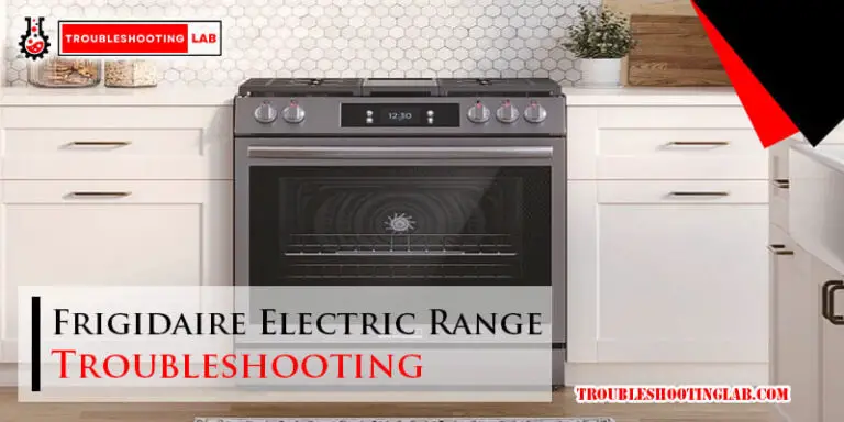 Frigidaire Electric Range Troubleshooting-Fi