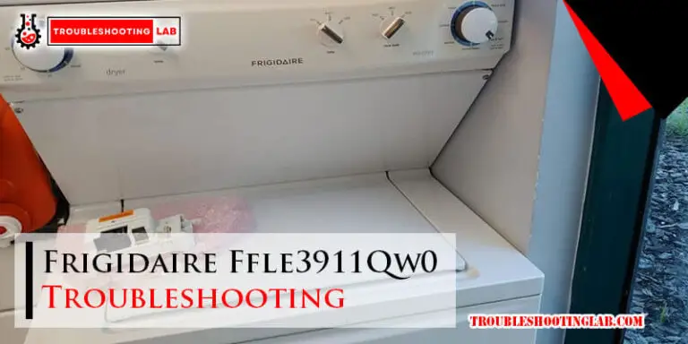 Frigidaire Ffle3911Qw0 Troubleshooting-Fi