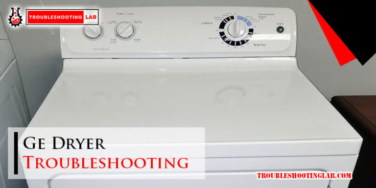Ge Dryer Troubleshooting-Fi