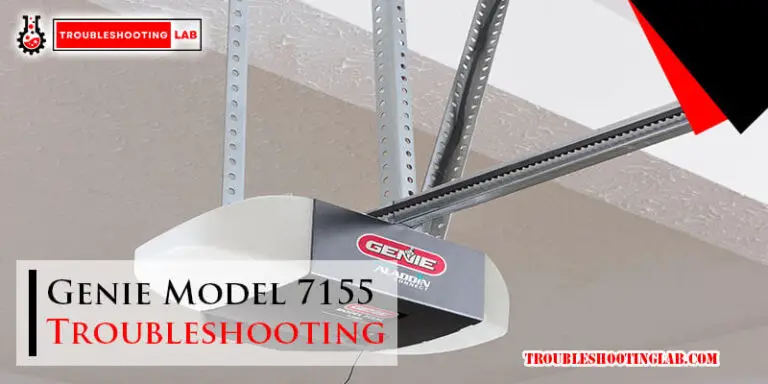 Genie Model 7155 Troubleshooting-Fi