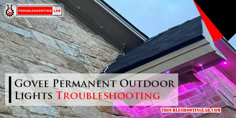 Govee Permanent Outdoor Lights Troubleshooting-Fi