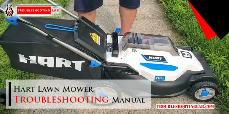 Hart Lawn Mower Troubleshooting Manual-Fi